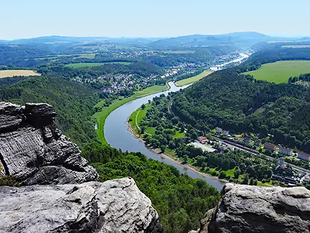 Lilienstein Panorama